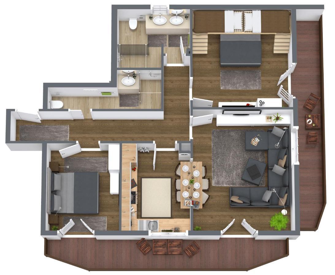 Silberleithen Estate Apartment บีเบอร์เวียร์ ภายนอก รูปภาพ